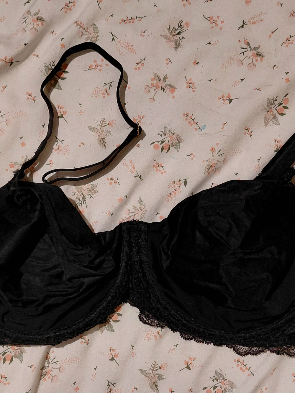 Victoria's Secret Black Lace Underwire Bra